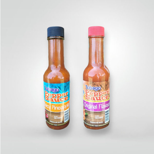 Spicy Pineapple and Original Flavour - Pepper Sauce